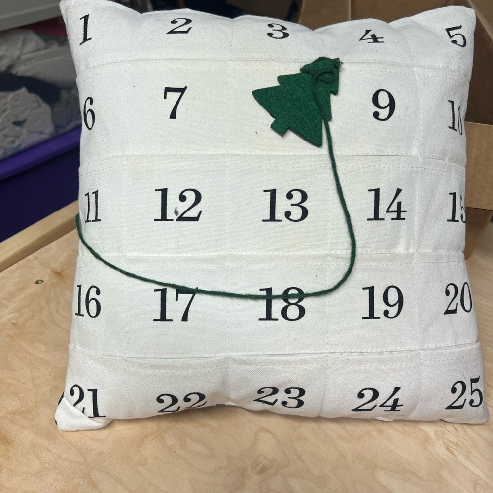 Christmas accent pillow